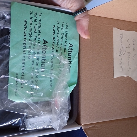 Acroprint Bio Touch timecard system (3). - Picture 2 of 4